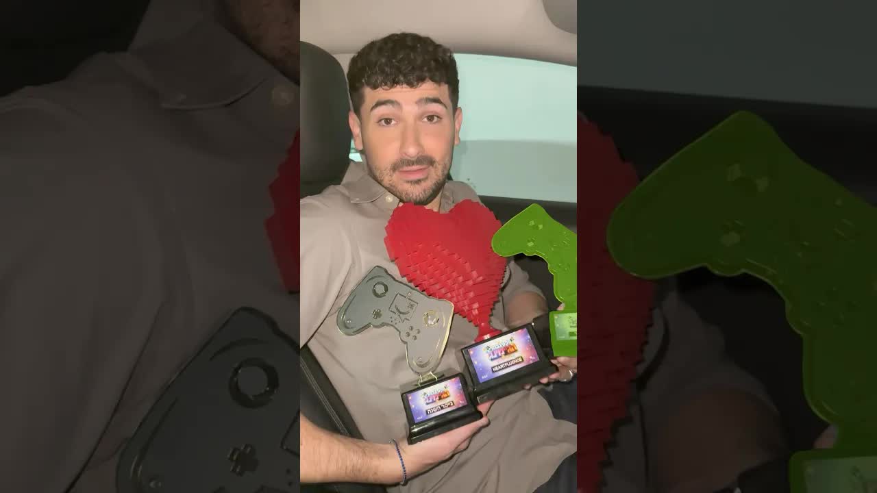 זכיתי בפרס גיימר השנה בטקס נבחרי הגיימינג