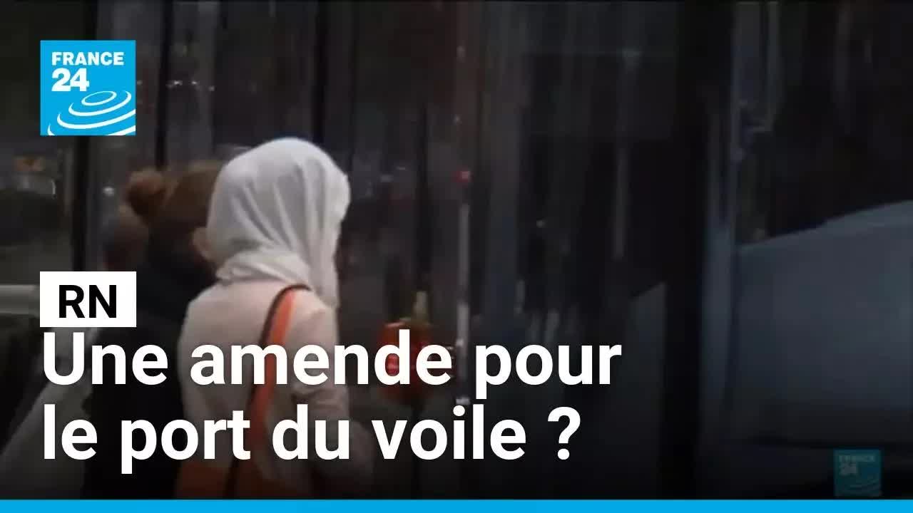 Le RN veut sanctionner le port du voile par une amende