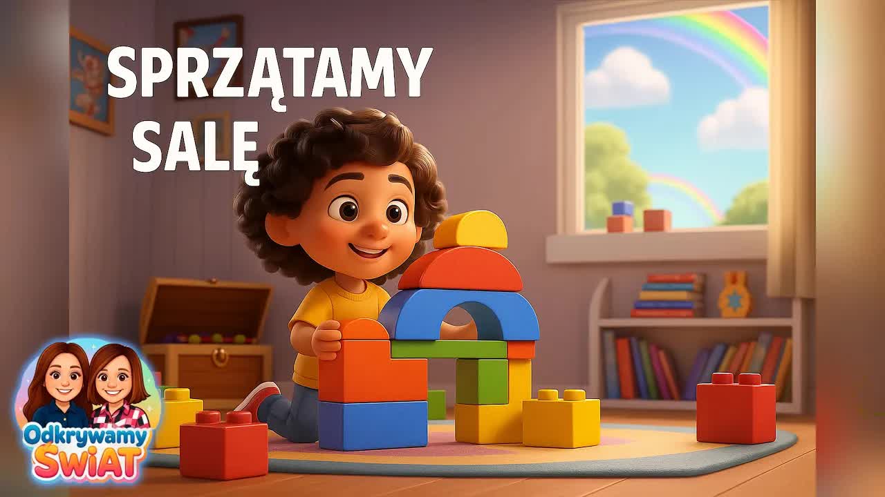 Sprzątanie zabawek w przedszkolu - piosenka dla dzieci