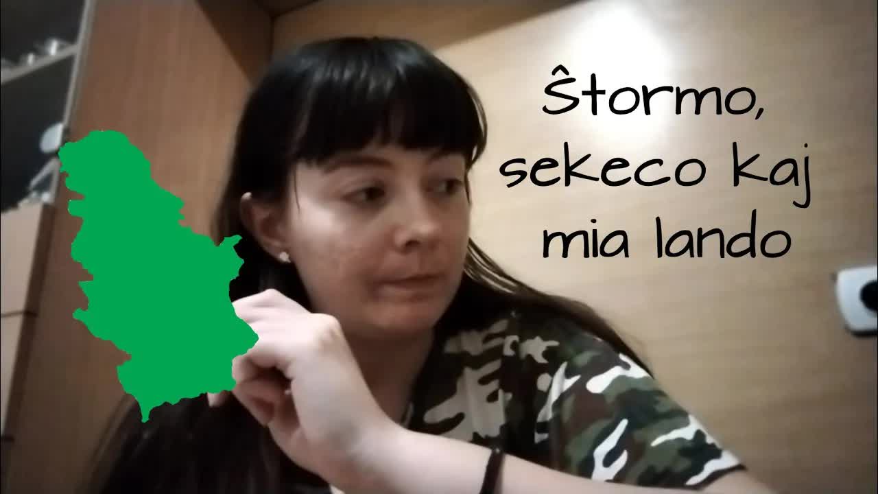 Stormo, sekeco kaj somero en Serbio