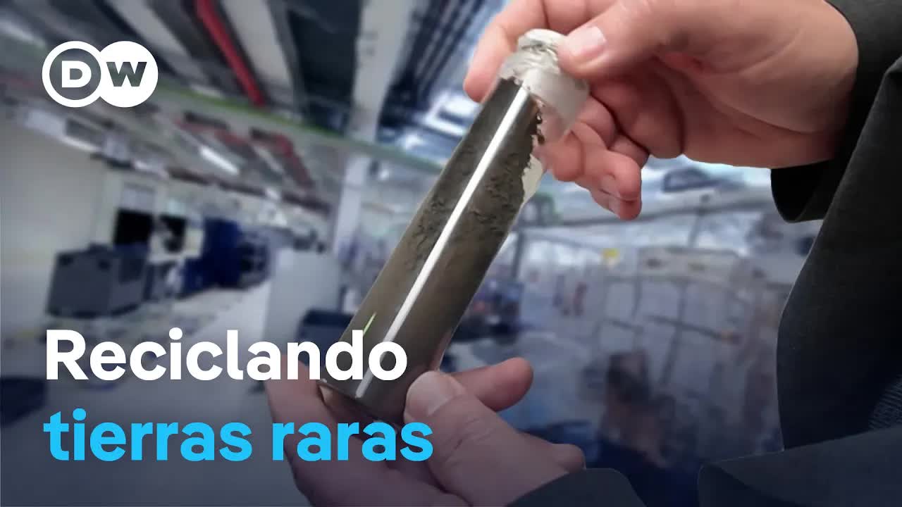 Reciclaje de imanes para romper el monopolio chino