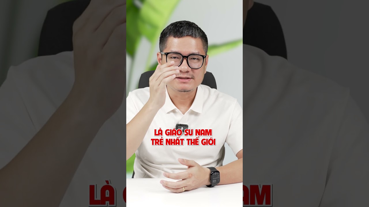 Giáo sư trẻ nhất thế giới Nathan Thomas