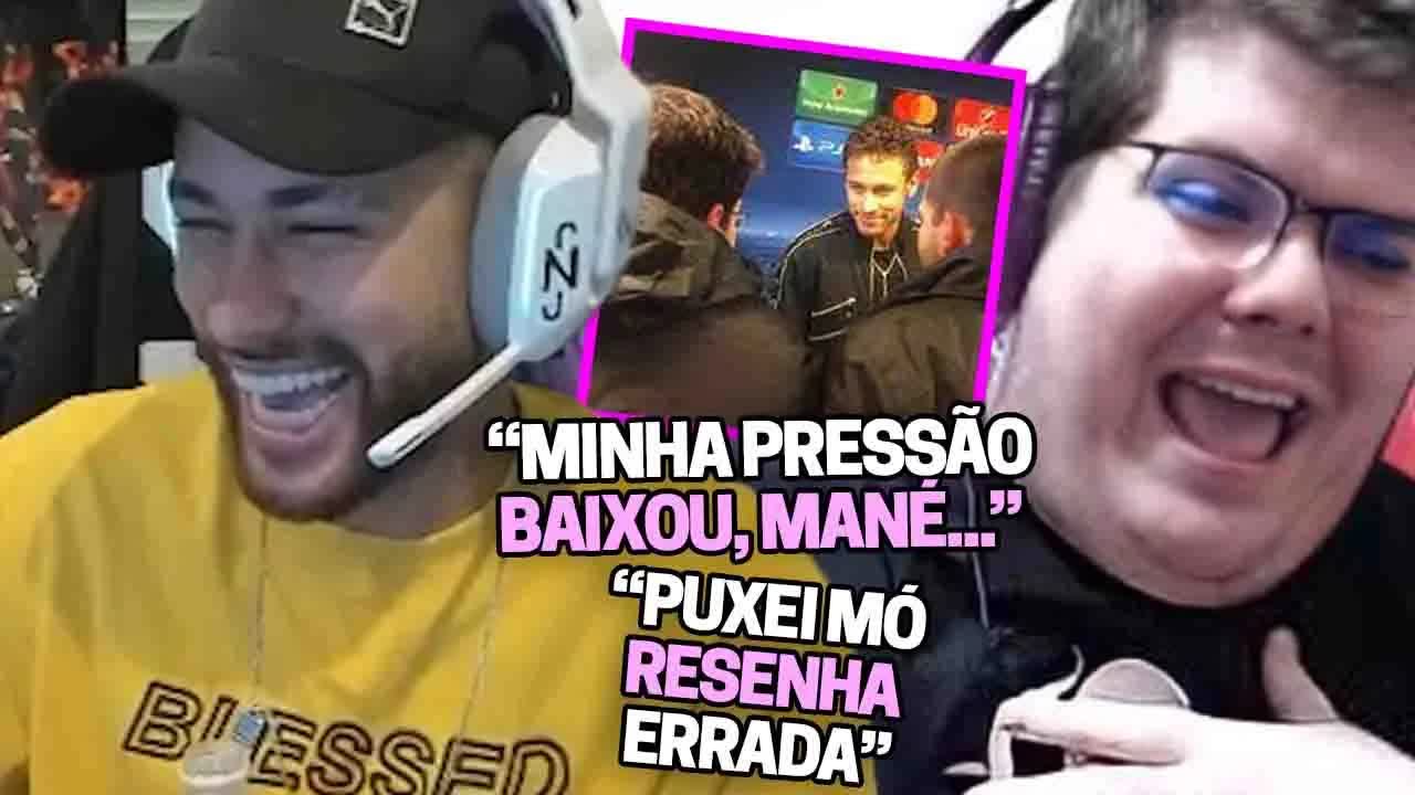 Casimiro relembra encontro com Neymar em Paris