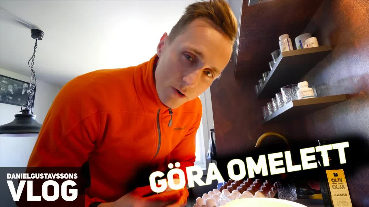 Göra perfekt omelett och daglig rutin