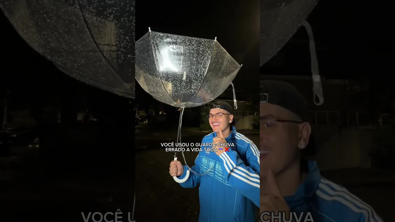 Comece a usar o guarda-chuva assim