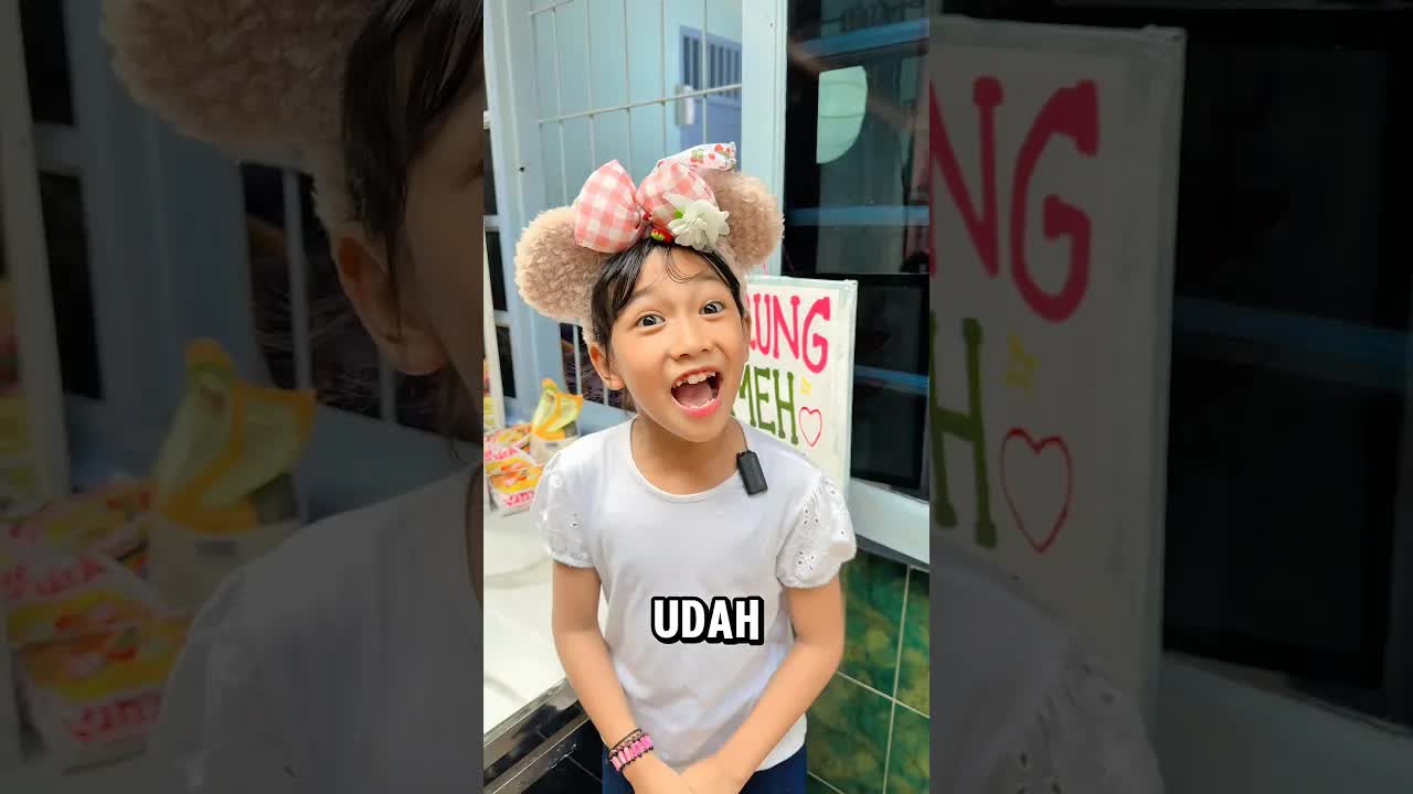 Belanja Es Coklat di Warung Ime