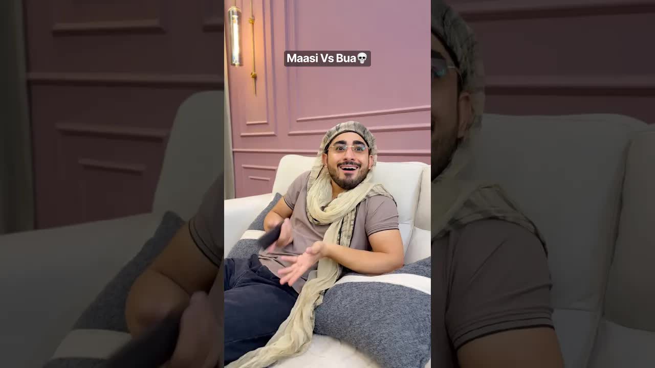 Maasi aur Buua ke Aane ka Excitement