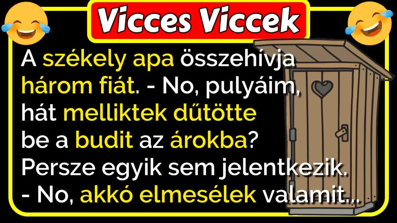 A székely apa és a három fiú vicces története