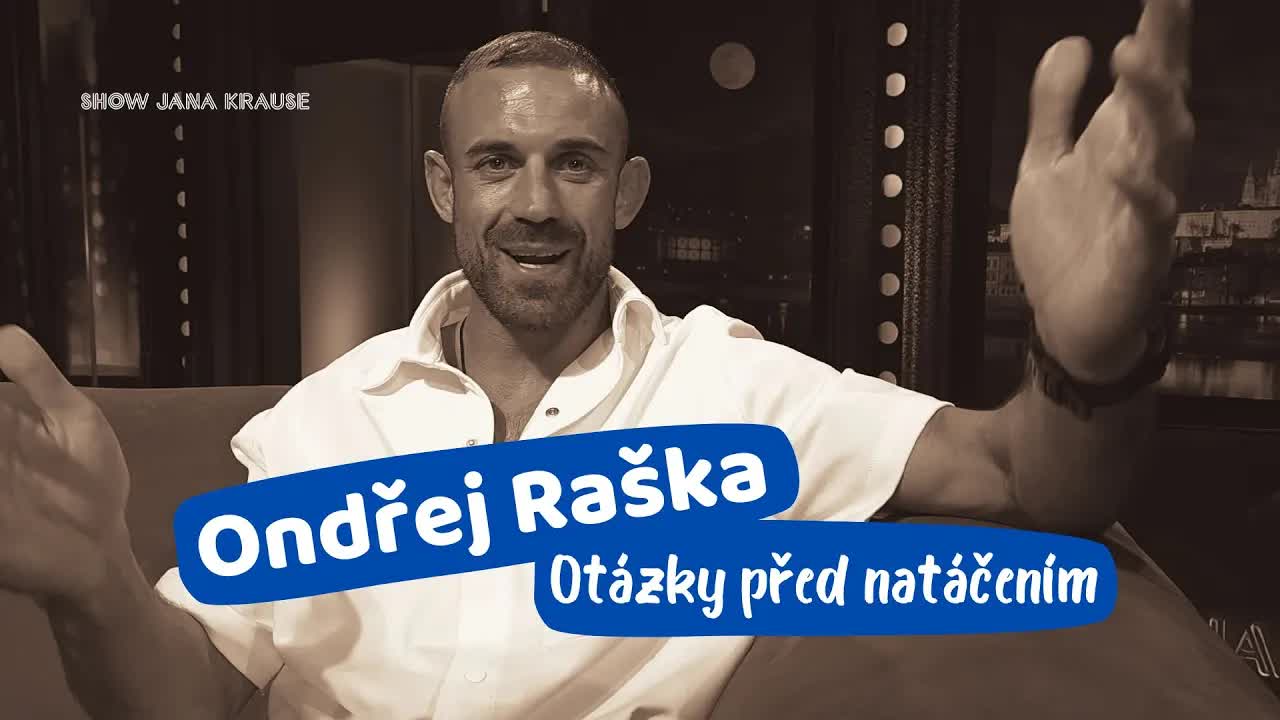 Veterinář Ondřej Raška v Show Jana Krause