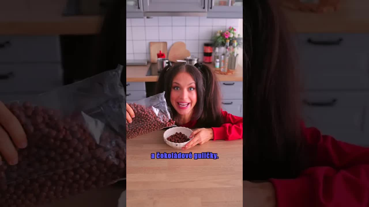Kto zje čokoládové guličky? Past na deti