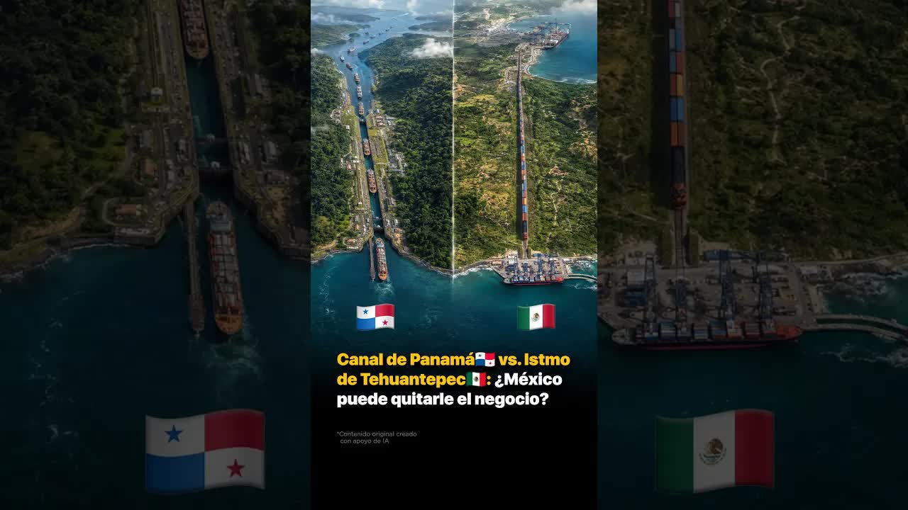Canal de Panamá vs Tren del Istmo: ¿Plan B para México?