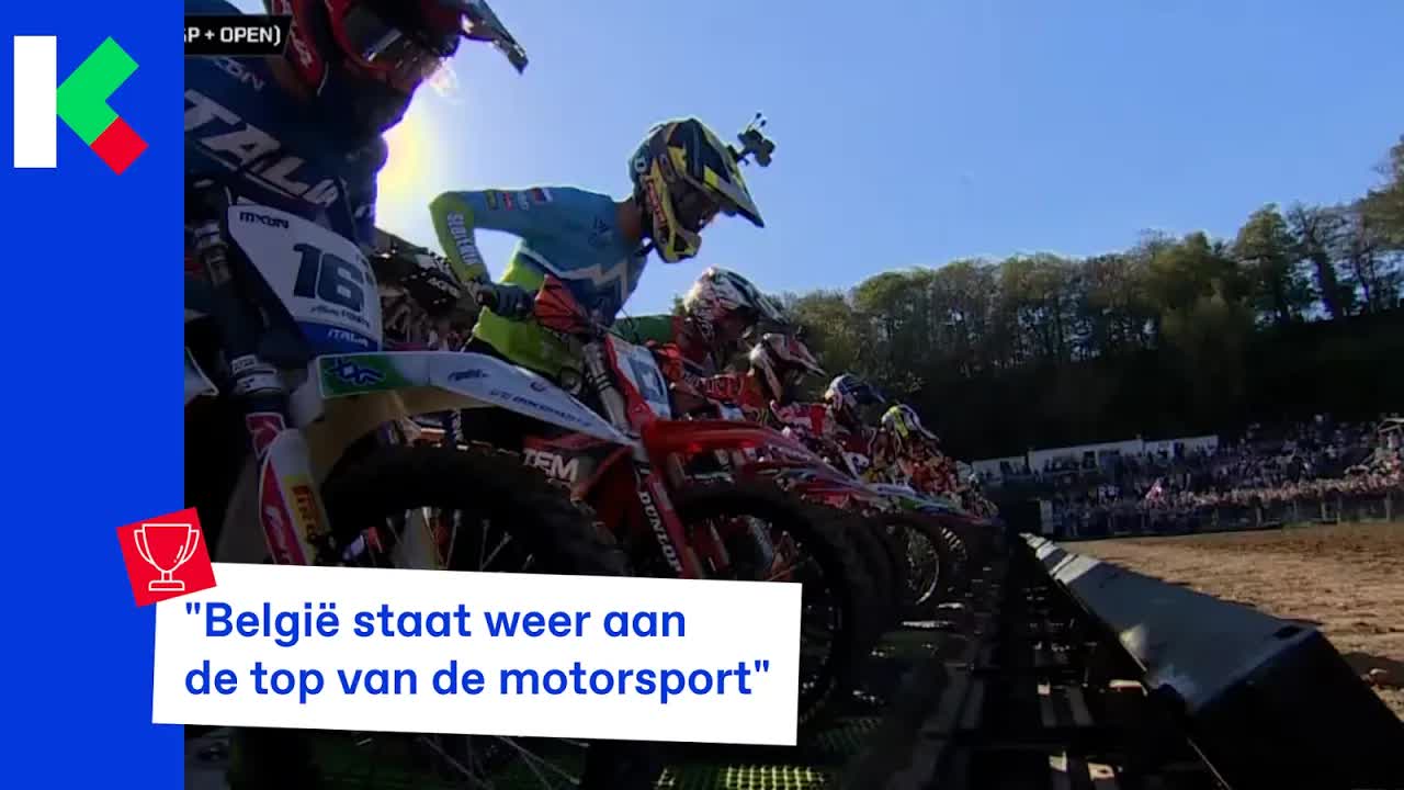 België Wint Motorcross der Naties