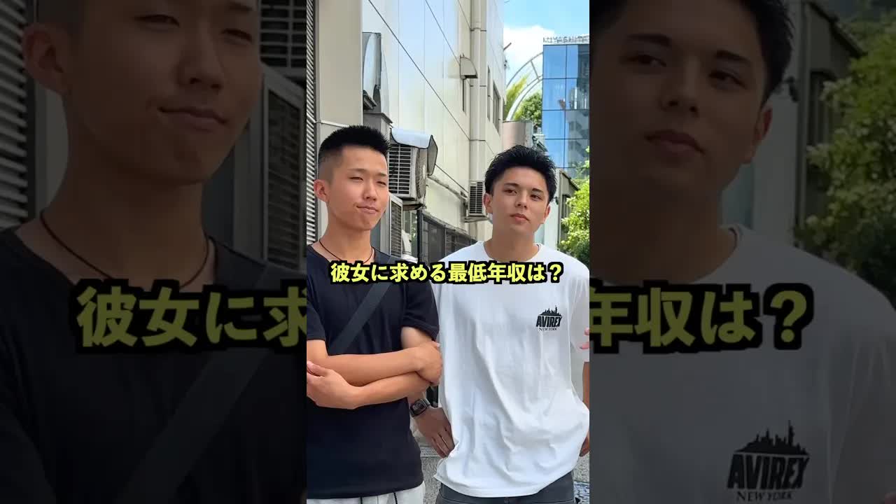 彼女に求める最低年収は？