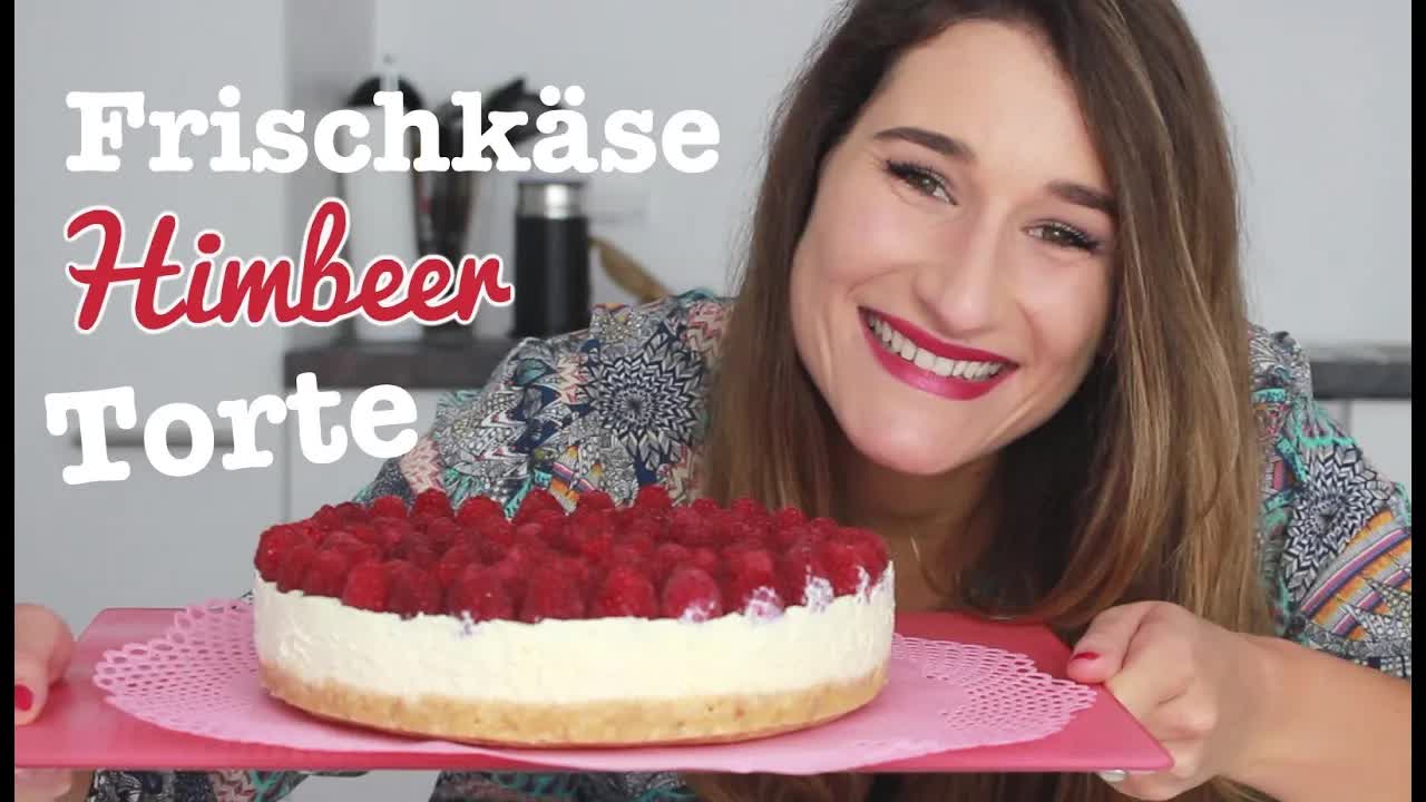 Frischkäse-Himbeer-Torte ohne Backen