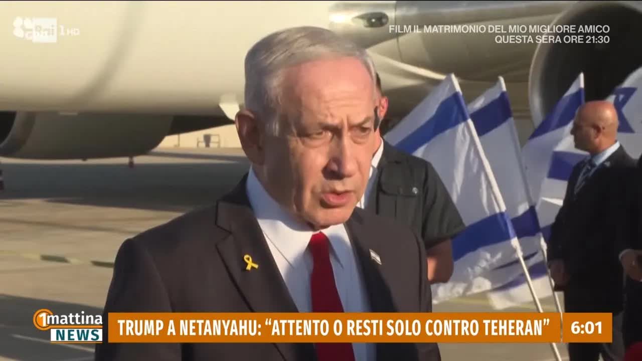 Trump frena Netanyahu per evitare guerra con l'Iran