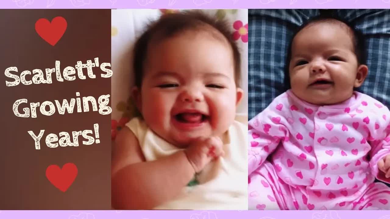 Sweet Moments From Scarlett’s Early Years