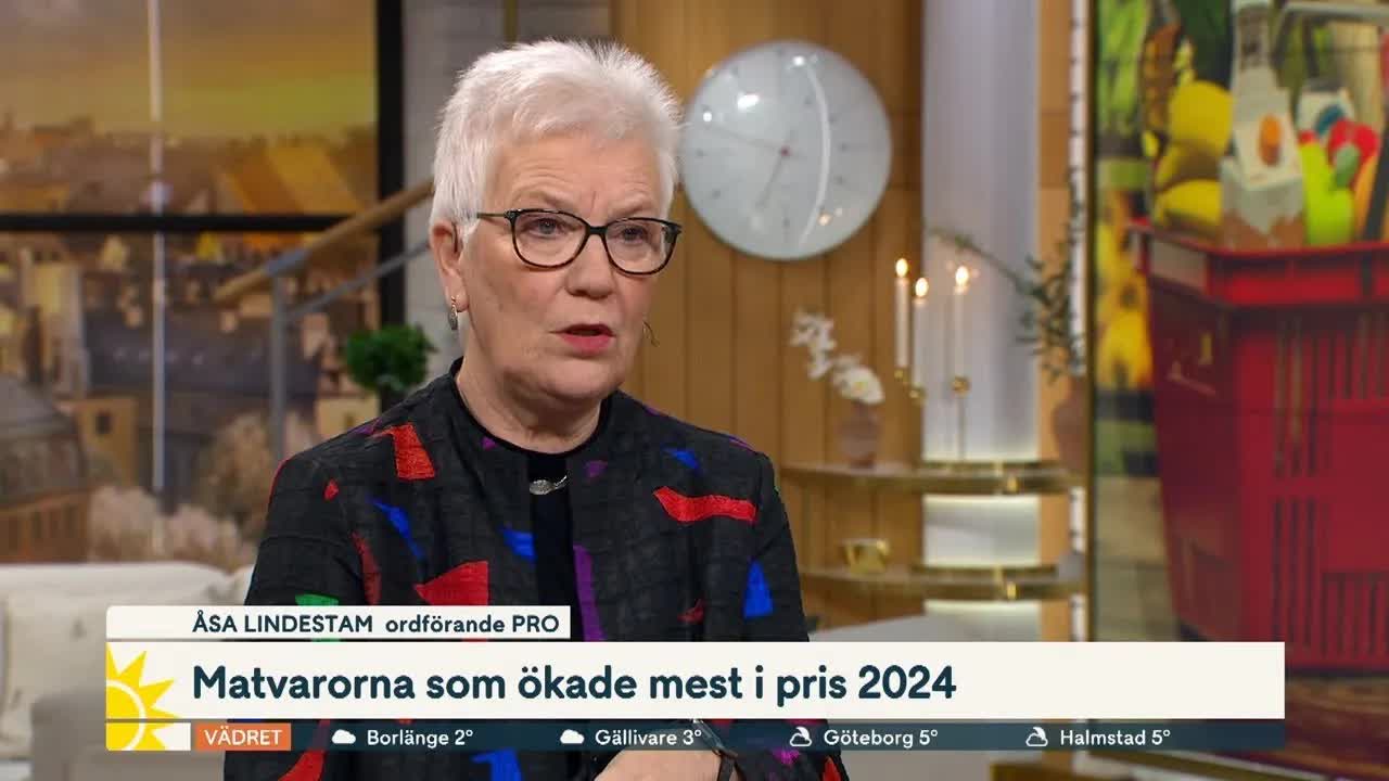 Matpriser och pensionärers ekonomi i Sverige