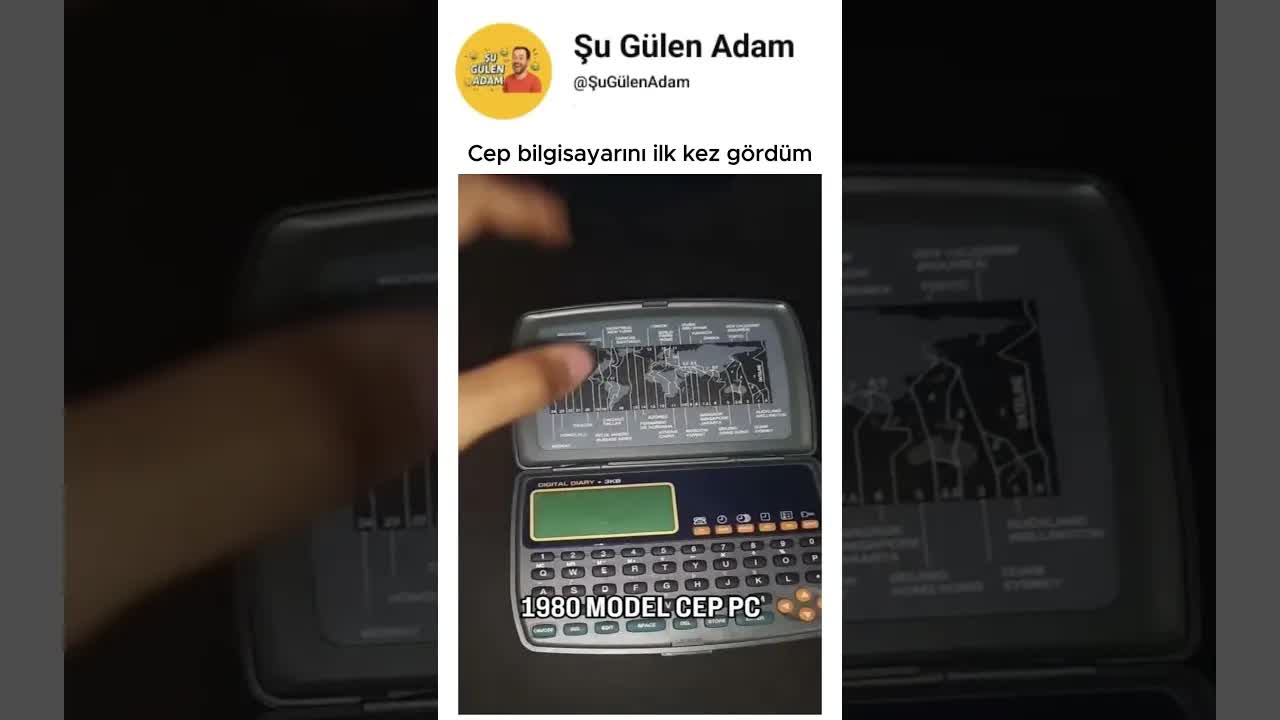 1980 Model Cep Bilgisayarı Keşfi