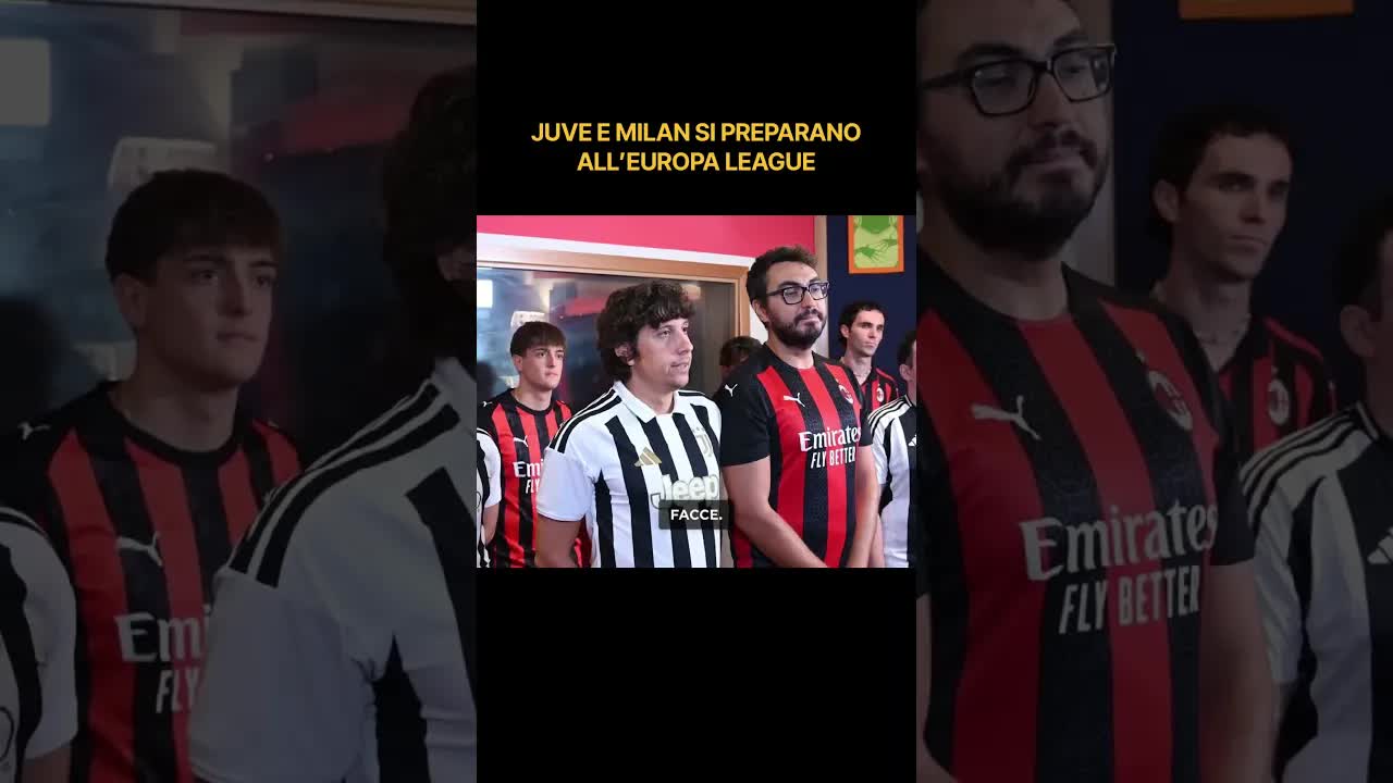 Parodia: Preparativi Juve e Milan in Europa League