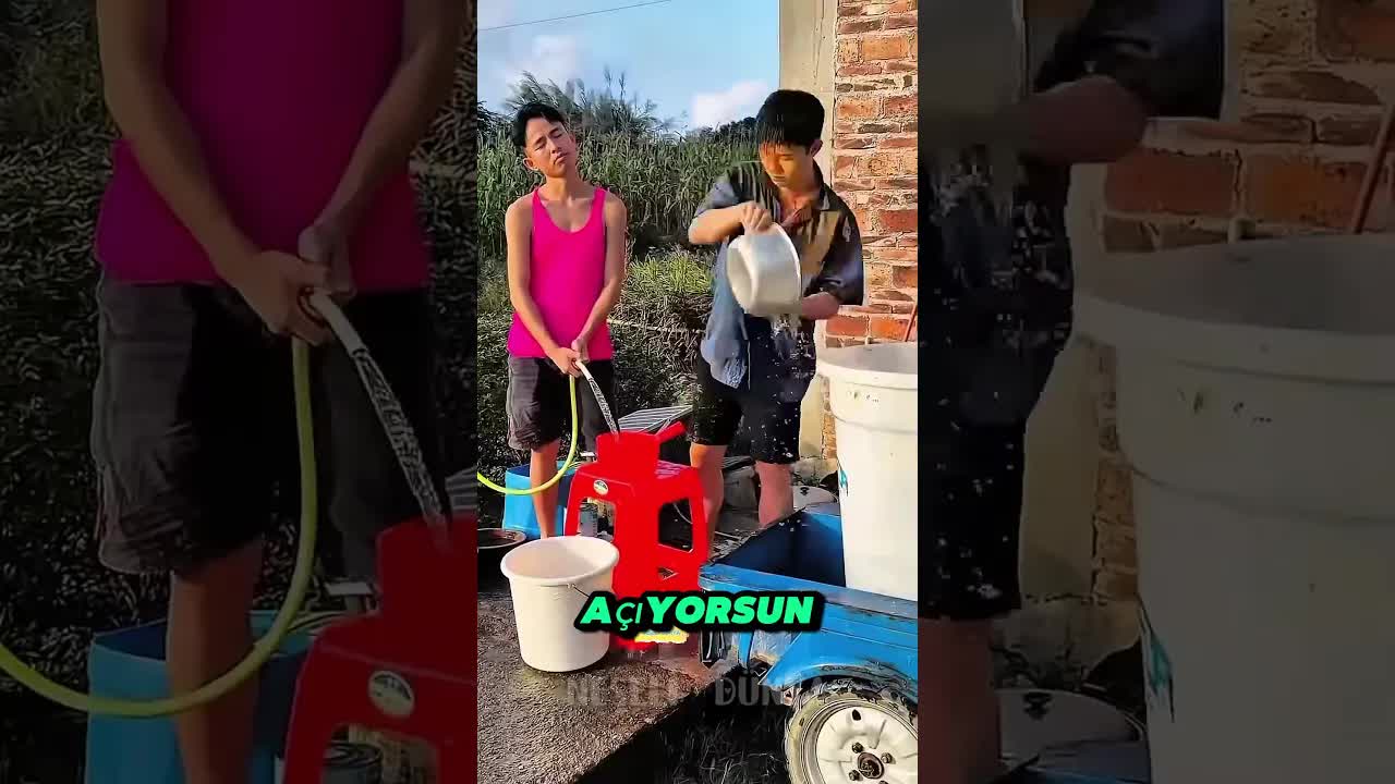 Suyu Taşırken Başlarına Gelen Komik Felaketler