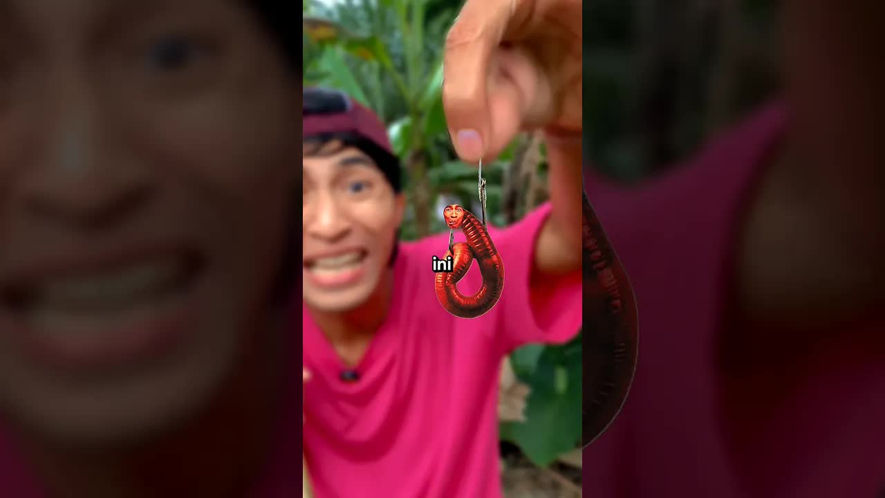 Kisah Cacing yang Menjadi Umpan Ikan