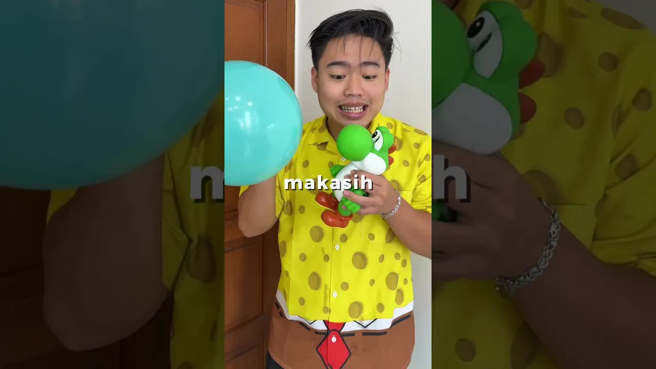 Minta Bantuan Tiup Balon untuk Hewan
