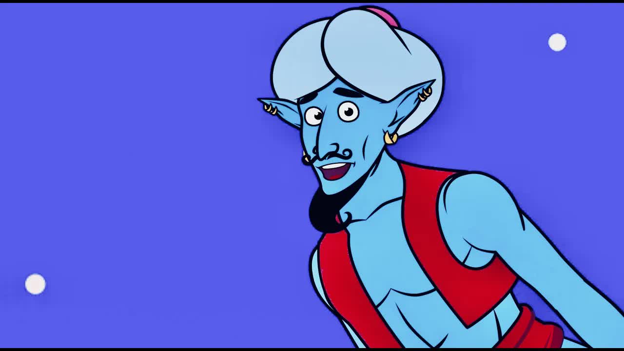 Aladdin et le Génie: L'évasion du génie