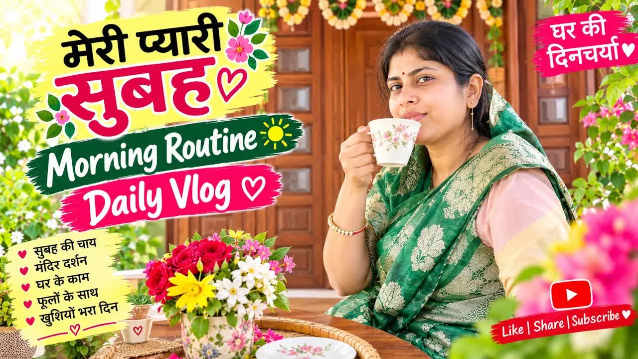 मेरी सुबह की दिनचर्या और योगा रूटीन