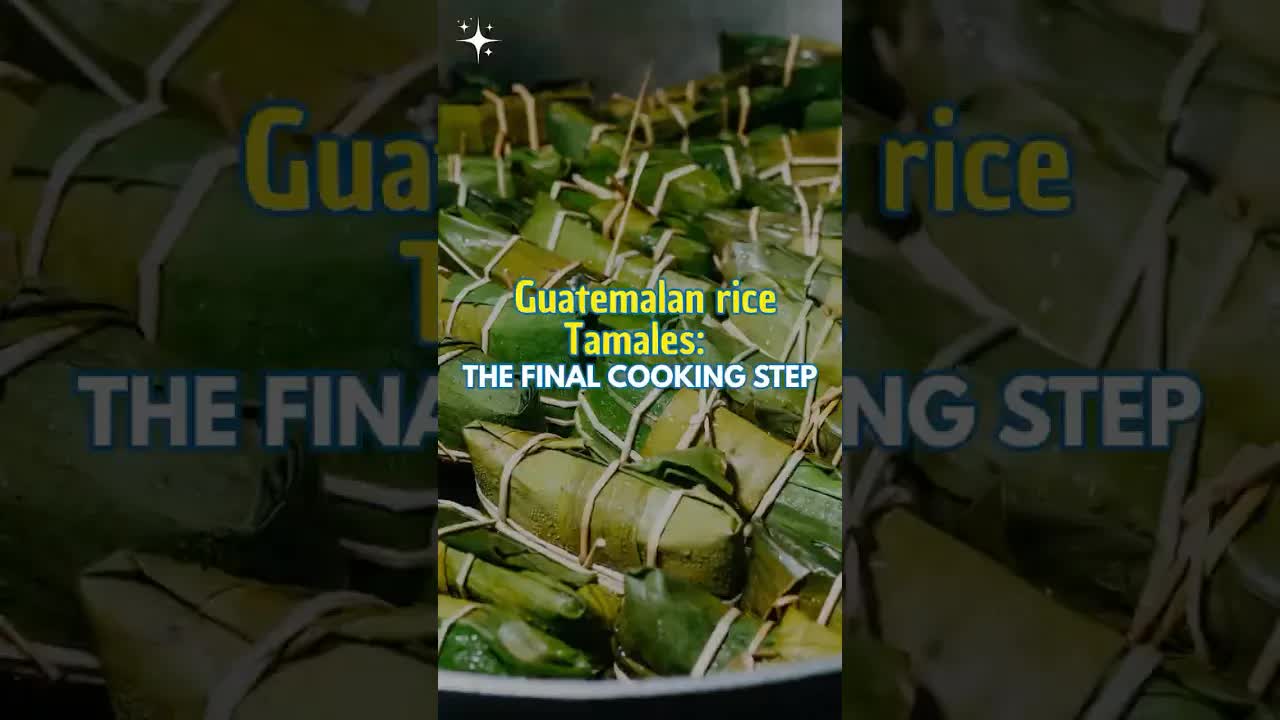 último paso para cocinar paches de arroz guatemaltecos