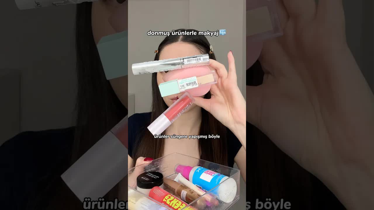 Donmuş Ürünlerle Makyaj Yapma Deneyimi