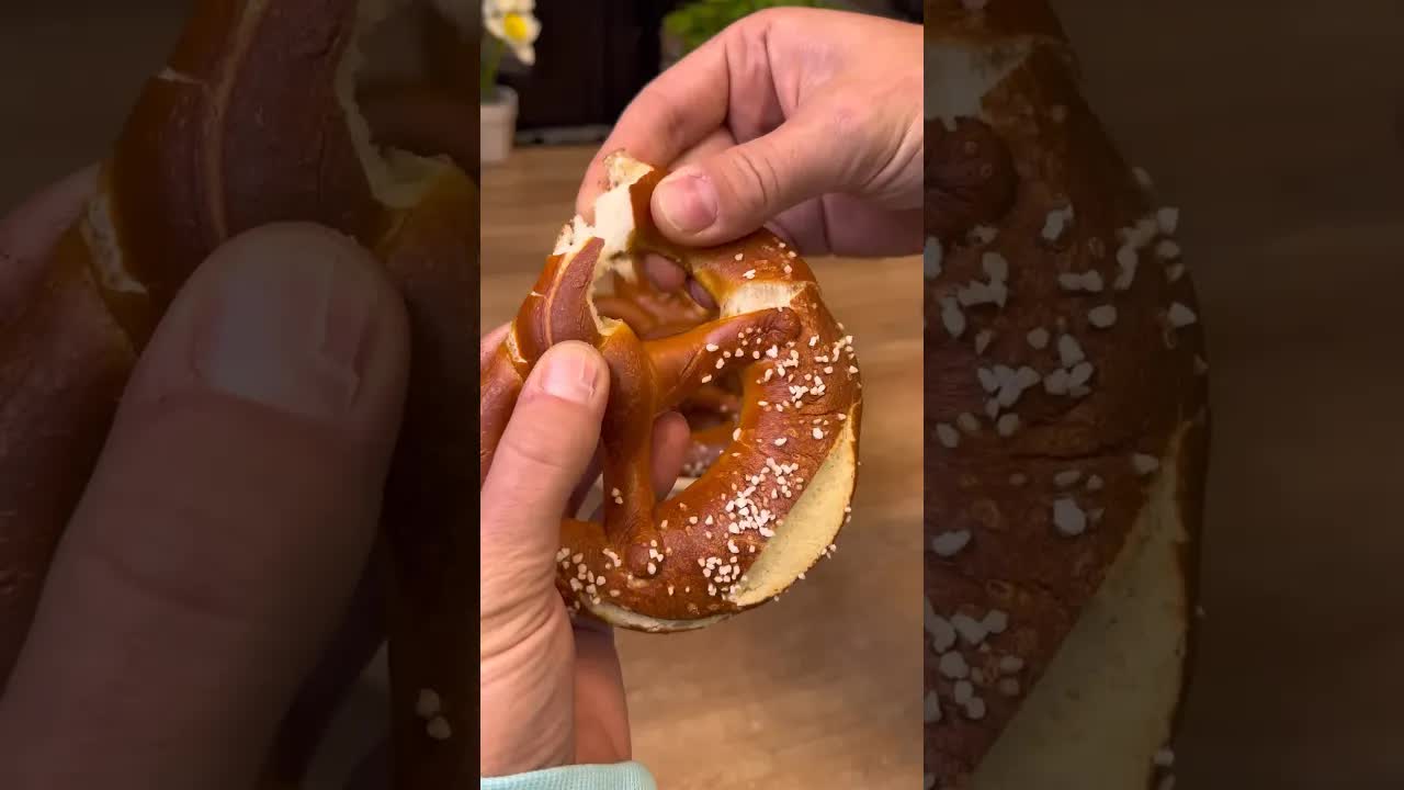 Wie man Laugenbrezeln zu Hause backt