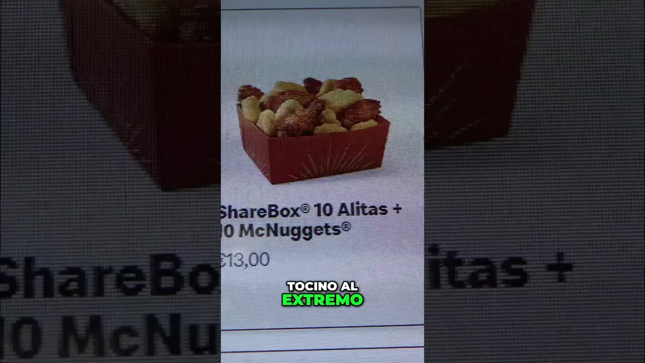 Descubriendo el menú único de McDonald's en España