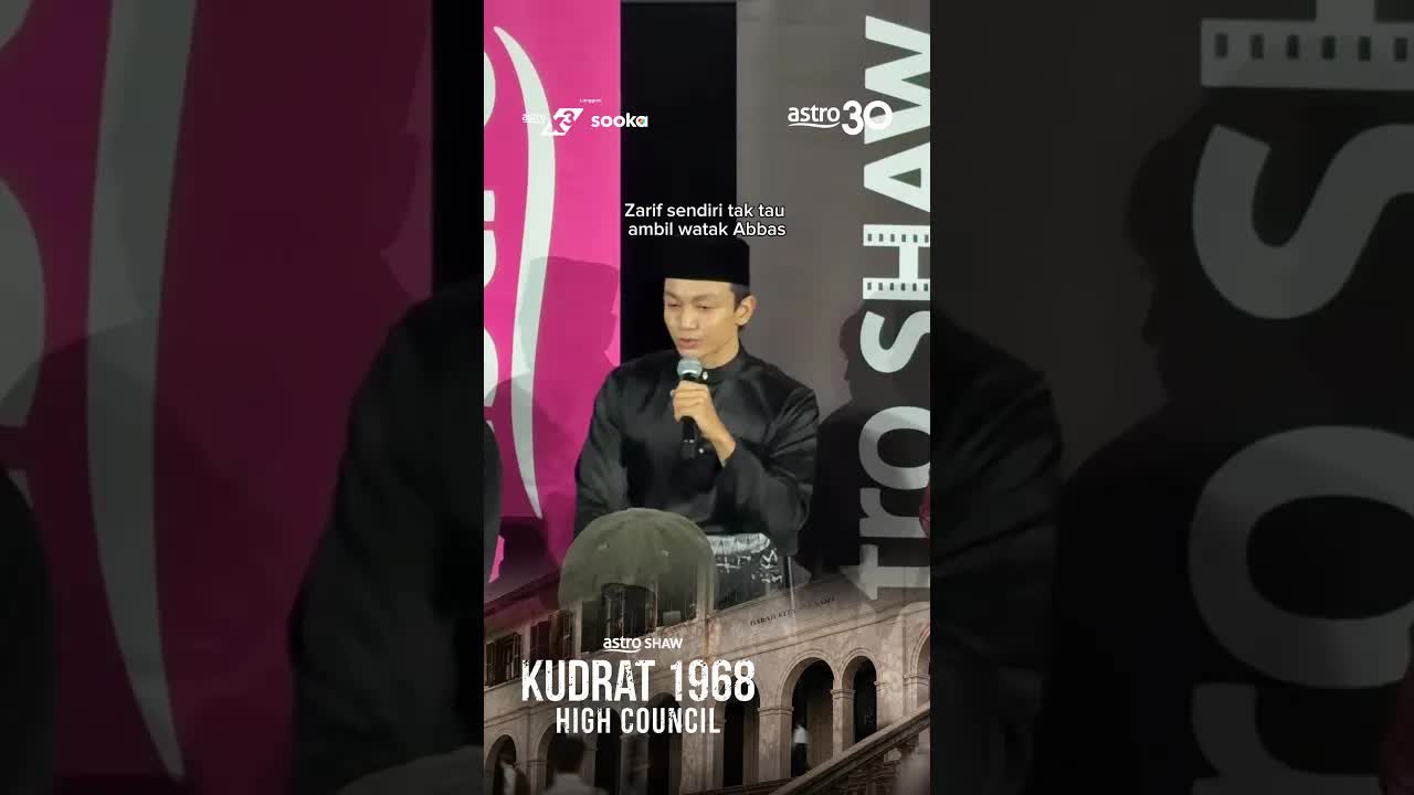Pelakon Terkejut Dapat Watak Abbas