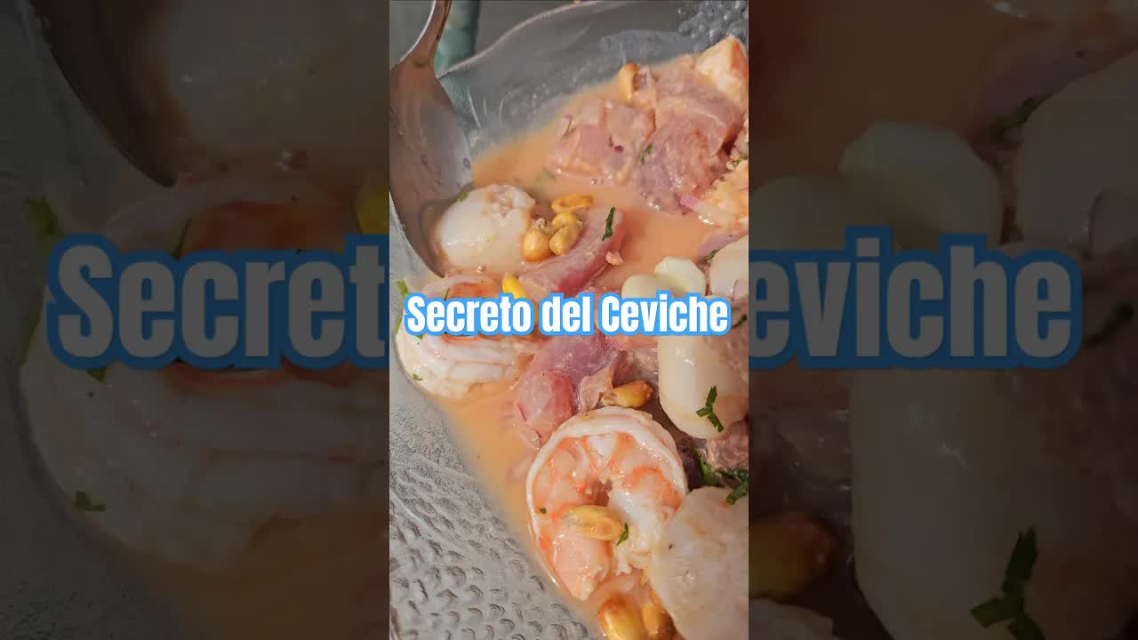 Secreto para preparar un ceviche perfecto