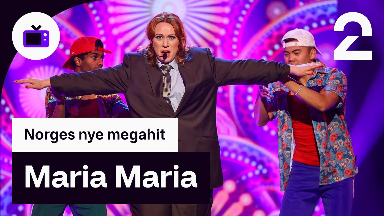 Maria Stavang fremfører låten "Maria Maria"