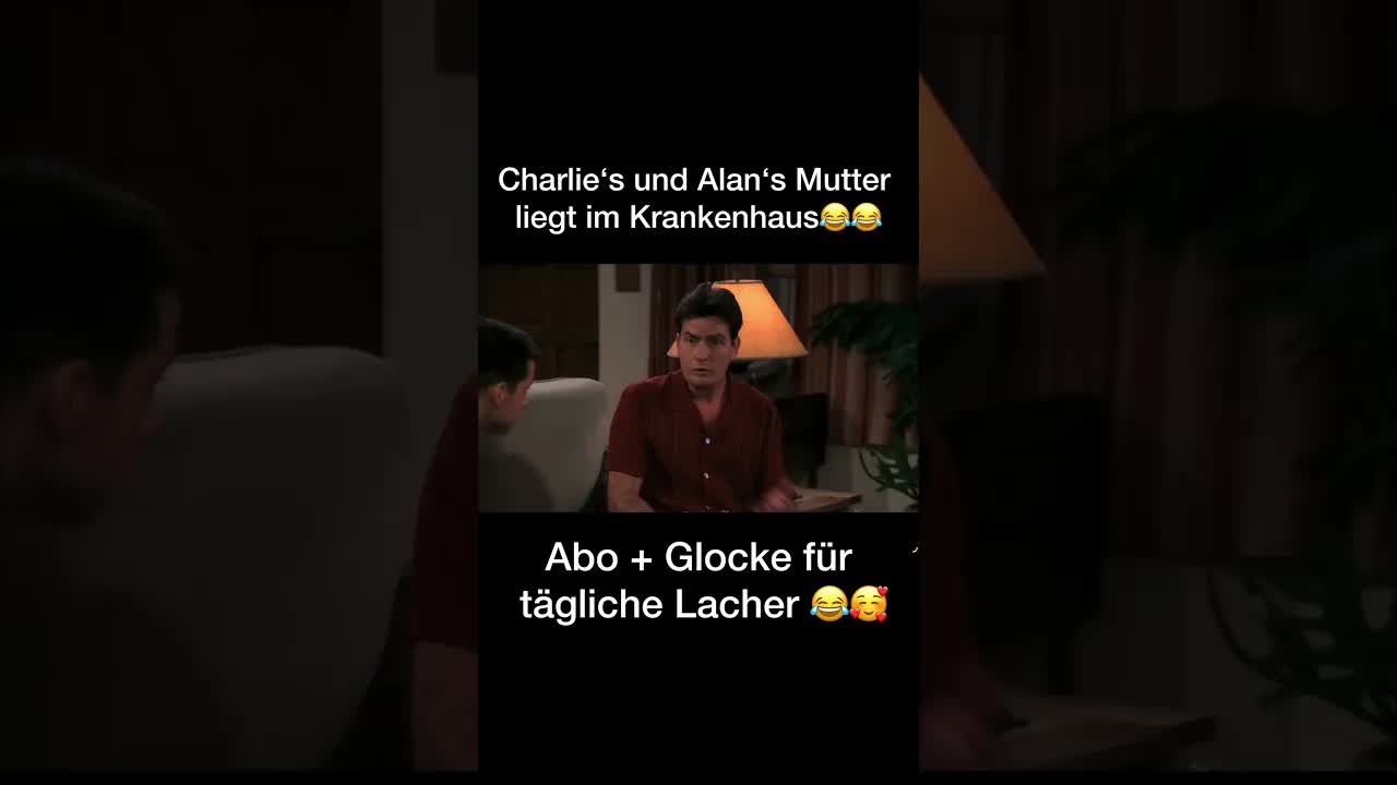 Charlies und Alans Mutter im Krankenhaus