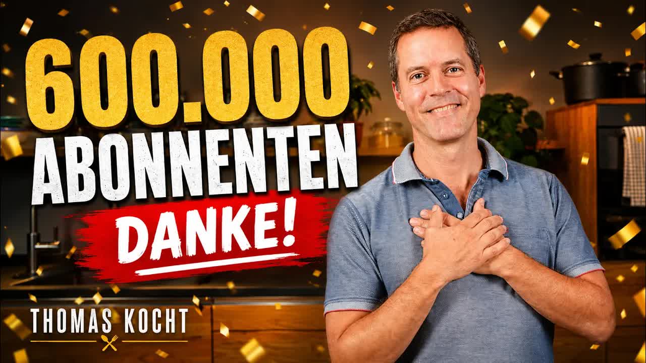600.000 Abonnenten – Ein herzlicher Dank