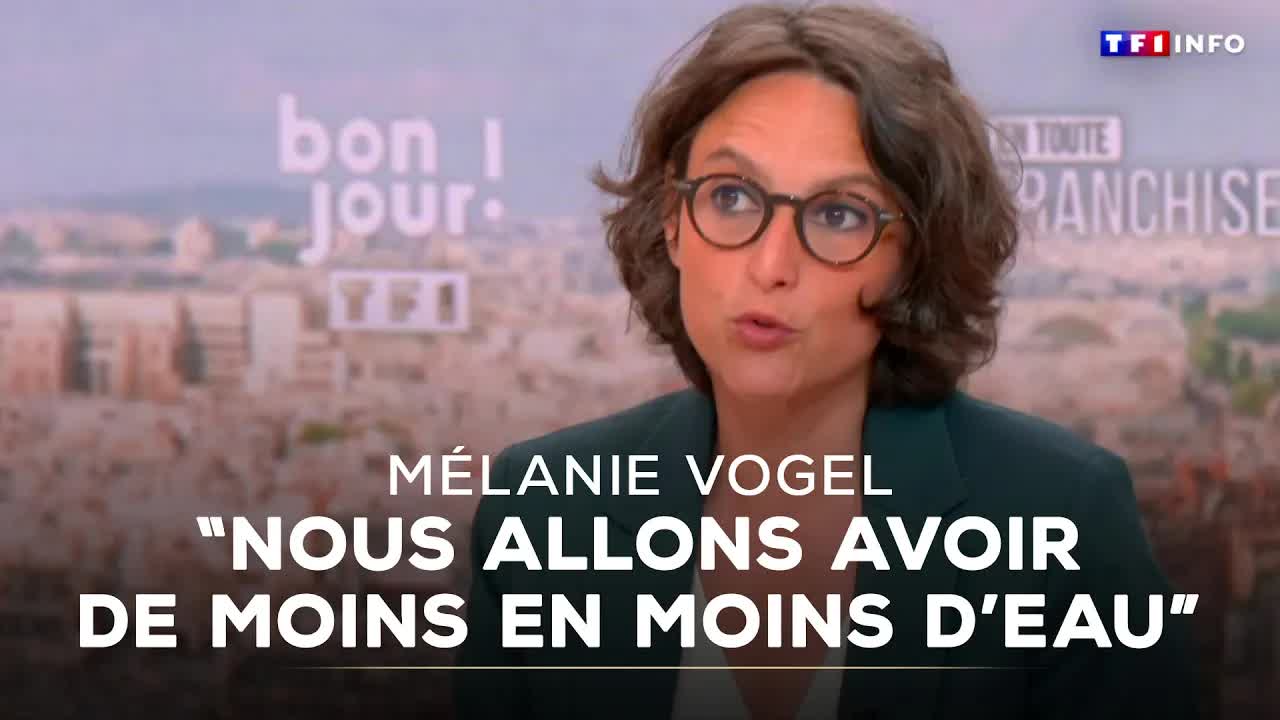 Mélanie Vogel : « Nous allons avoir de moins en moins d'eau »