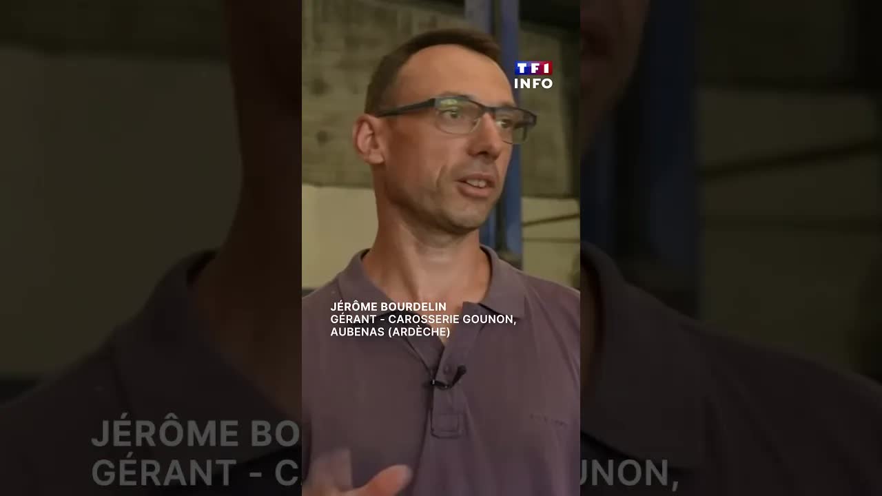 Grêle en Ardèche : les carrossiers débordés