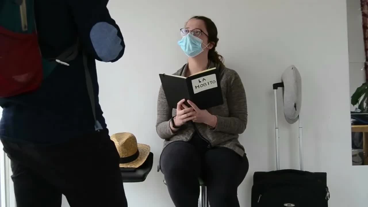 Helpo en la Flughaveno: Maltrafita Vojaĝanto
