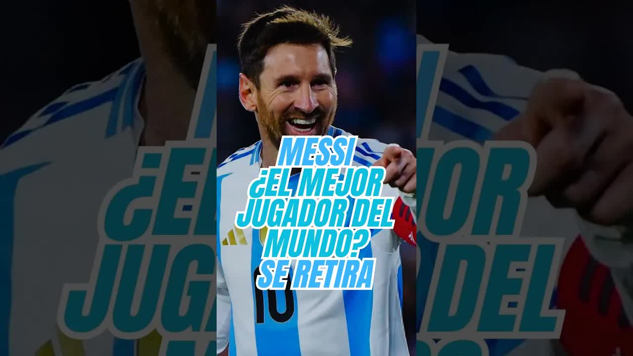 Messi anuncia su retiro de la selección argentina