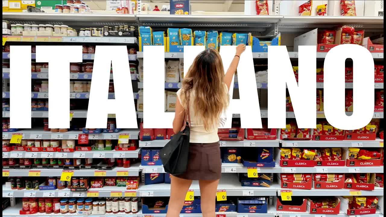 Facciamo la spesa al supermercato