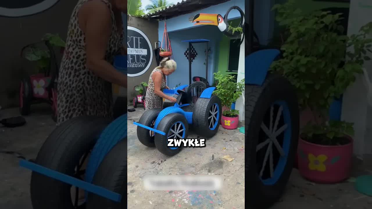 Z recyklingu do artystycznej firmy