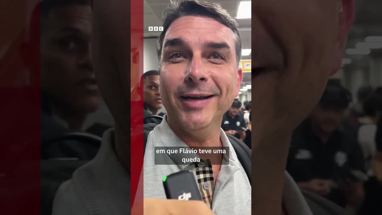 Flávio Bolsonaro busca apoio de Trump em meio à crise