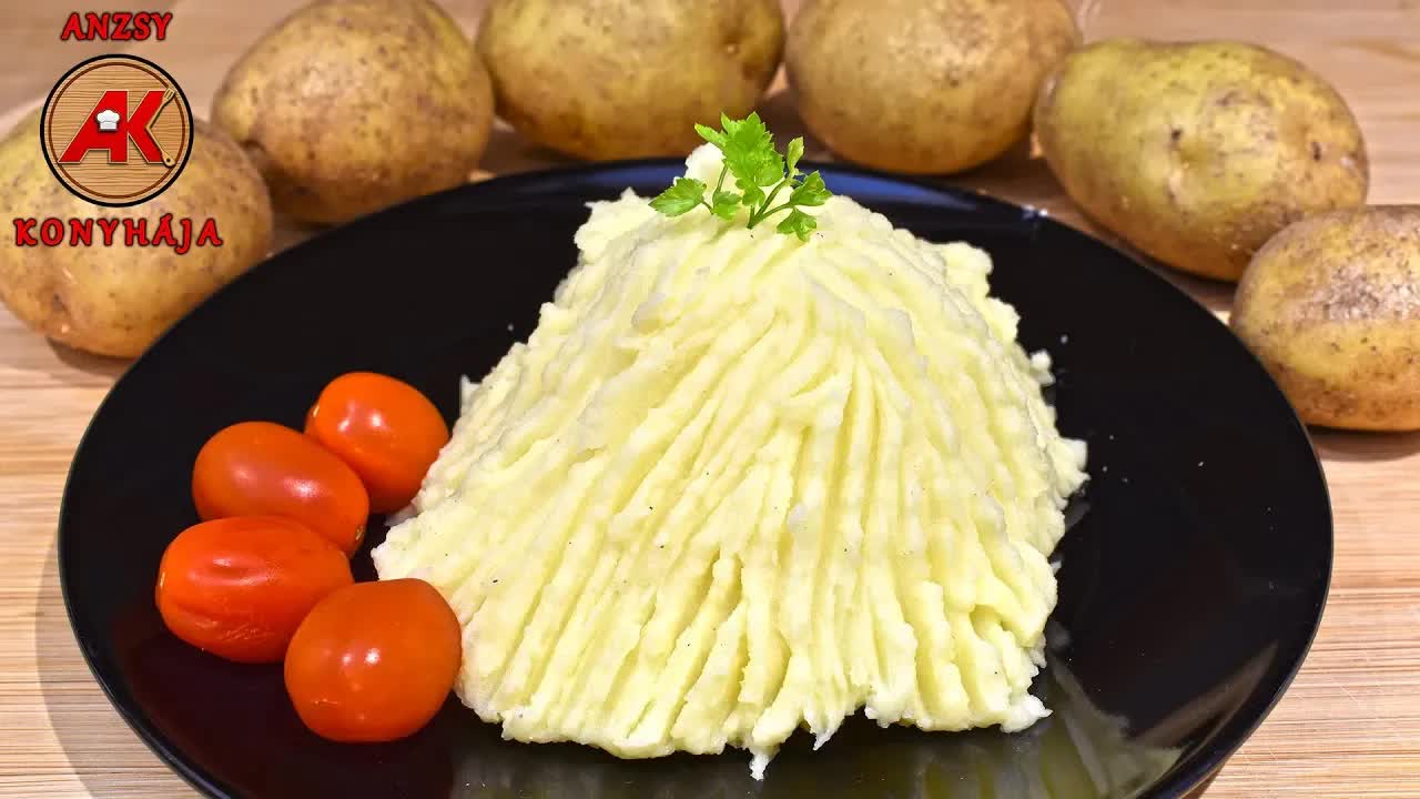 Krumplipüré készítése saját ízlés szerint