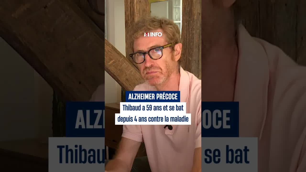Thibaud, 59 ans, vit avec la maladie d'Alzheimer précoce