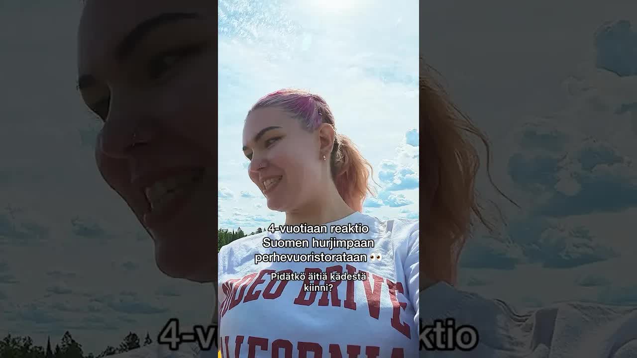 4-vuotiaan reaktio vuoristorataan