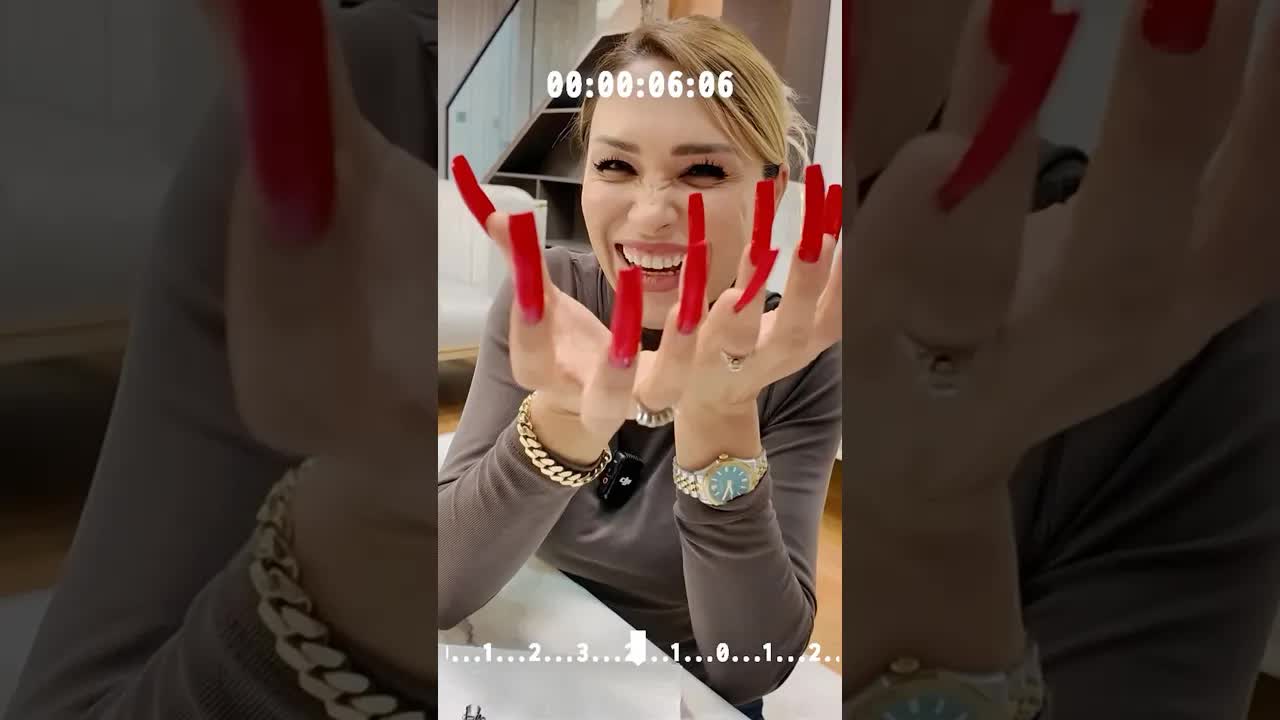 Uzun tırnaklarla günlük hayat ve komik anlar