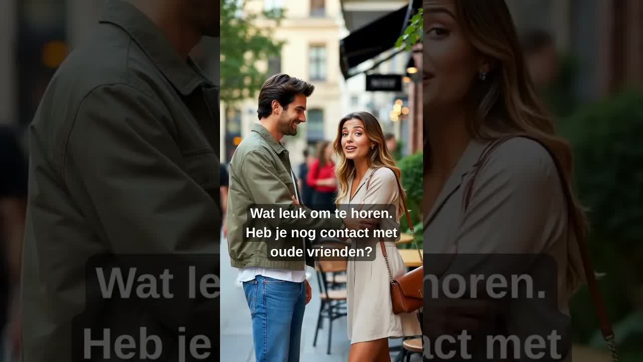 Vrienden Herenigen Na Jarenlange Afwezigheid