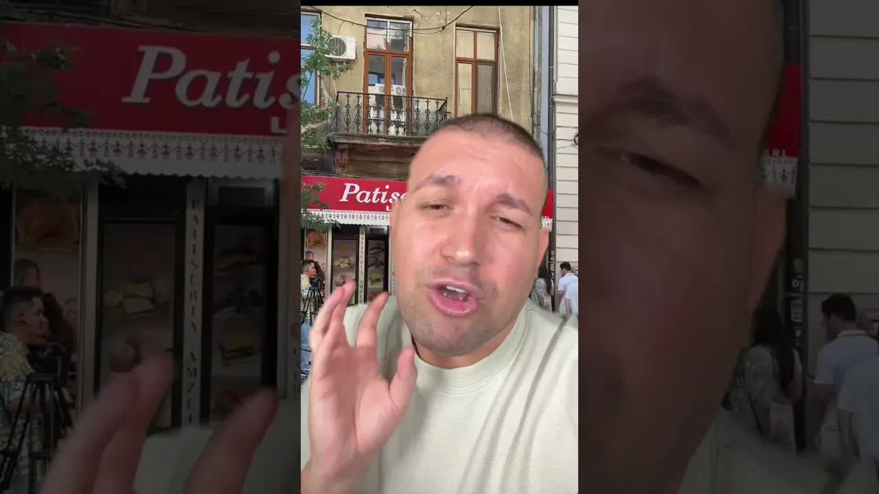 George CGF apără patiseria Amzei și Nea Mihai